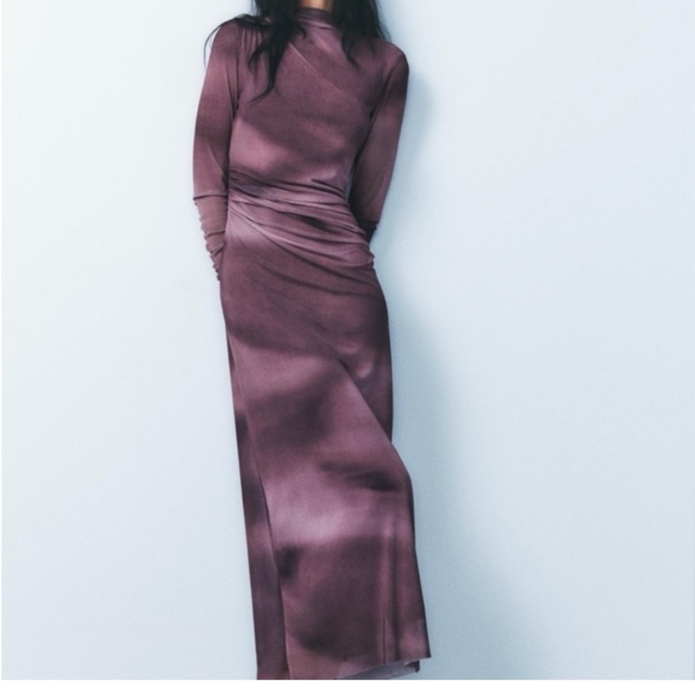 Zara Purple Maxi Dress